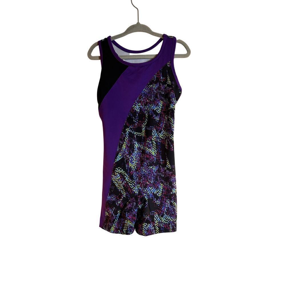 DANSKIN NOW Girl’s Dance & Gymnastics Unitard / Size: XS 4-5